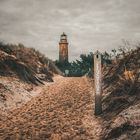 Der Darßer Leuchtturm am Weststrand 