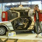 Der Delorean aus "Zurück in der Zukunft"