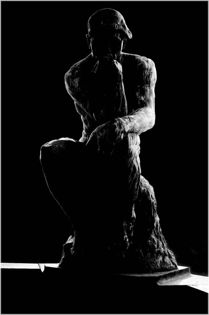 "Der Denker" von Auguste Rodin