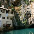 Der derwish Kloster in Blagaj Tagsüber