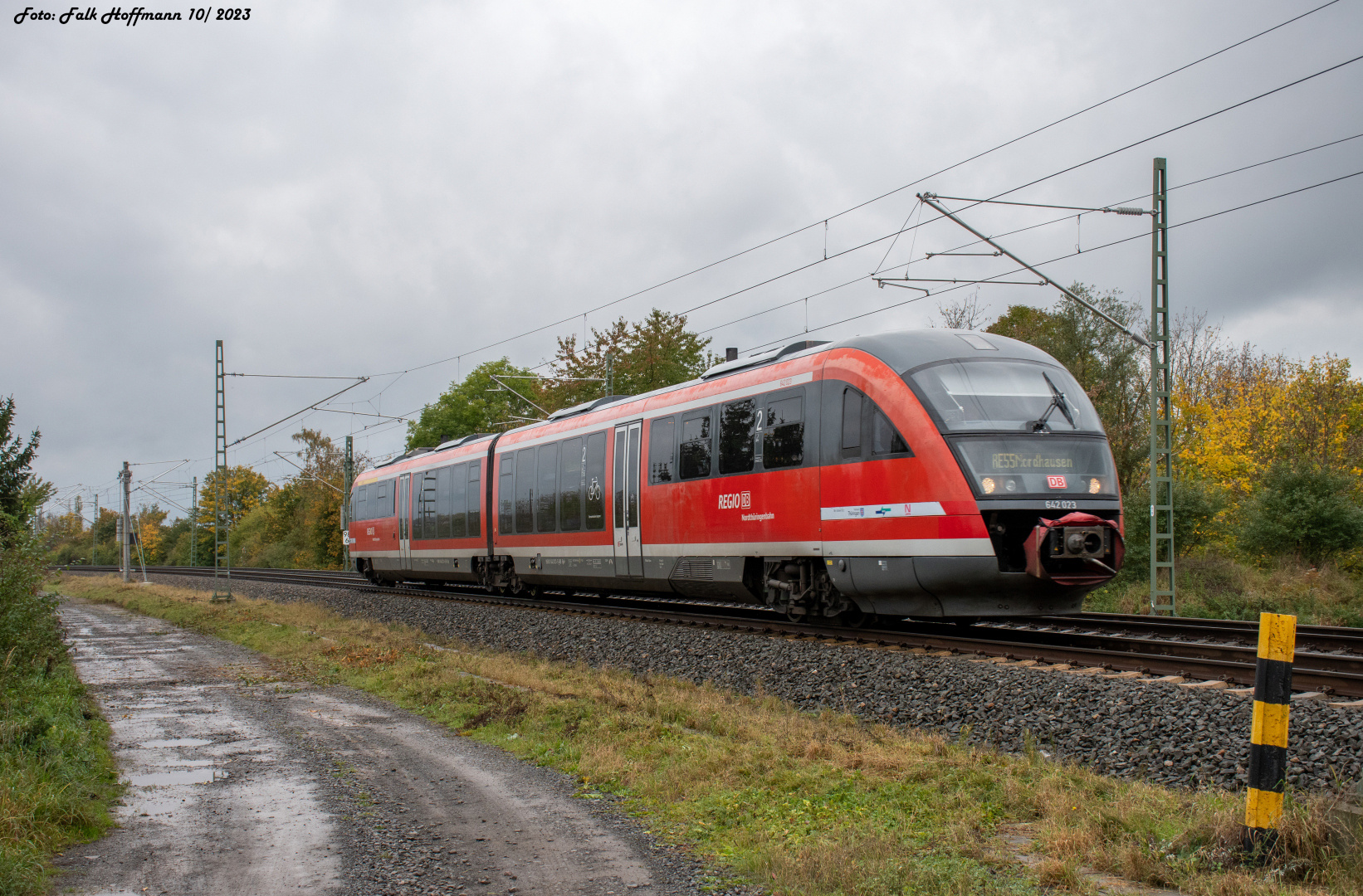 Der Desiro darf auch aufs Bild