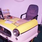 Der Desk des Classic Car Traders