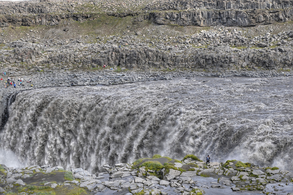 Der Dettifoss und...