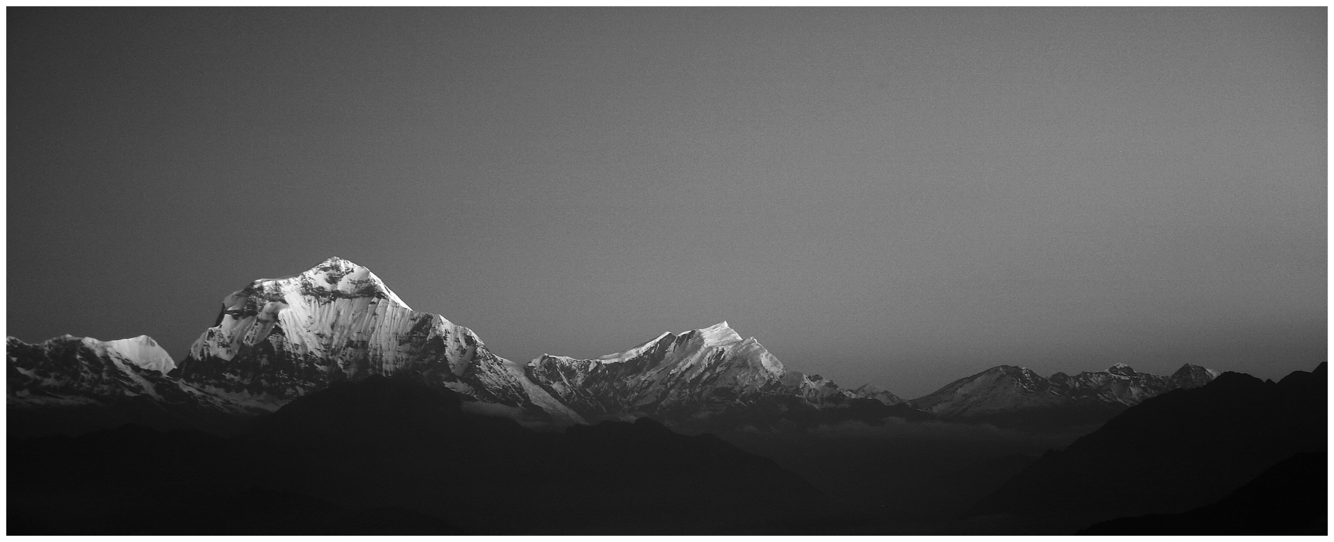 Der Dhaulagiri in Nepal