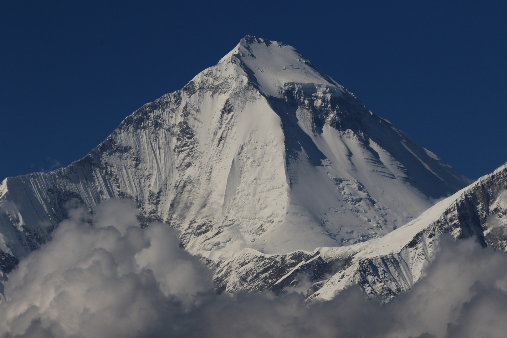 der Dhaulagiri in voller Schönheit