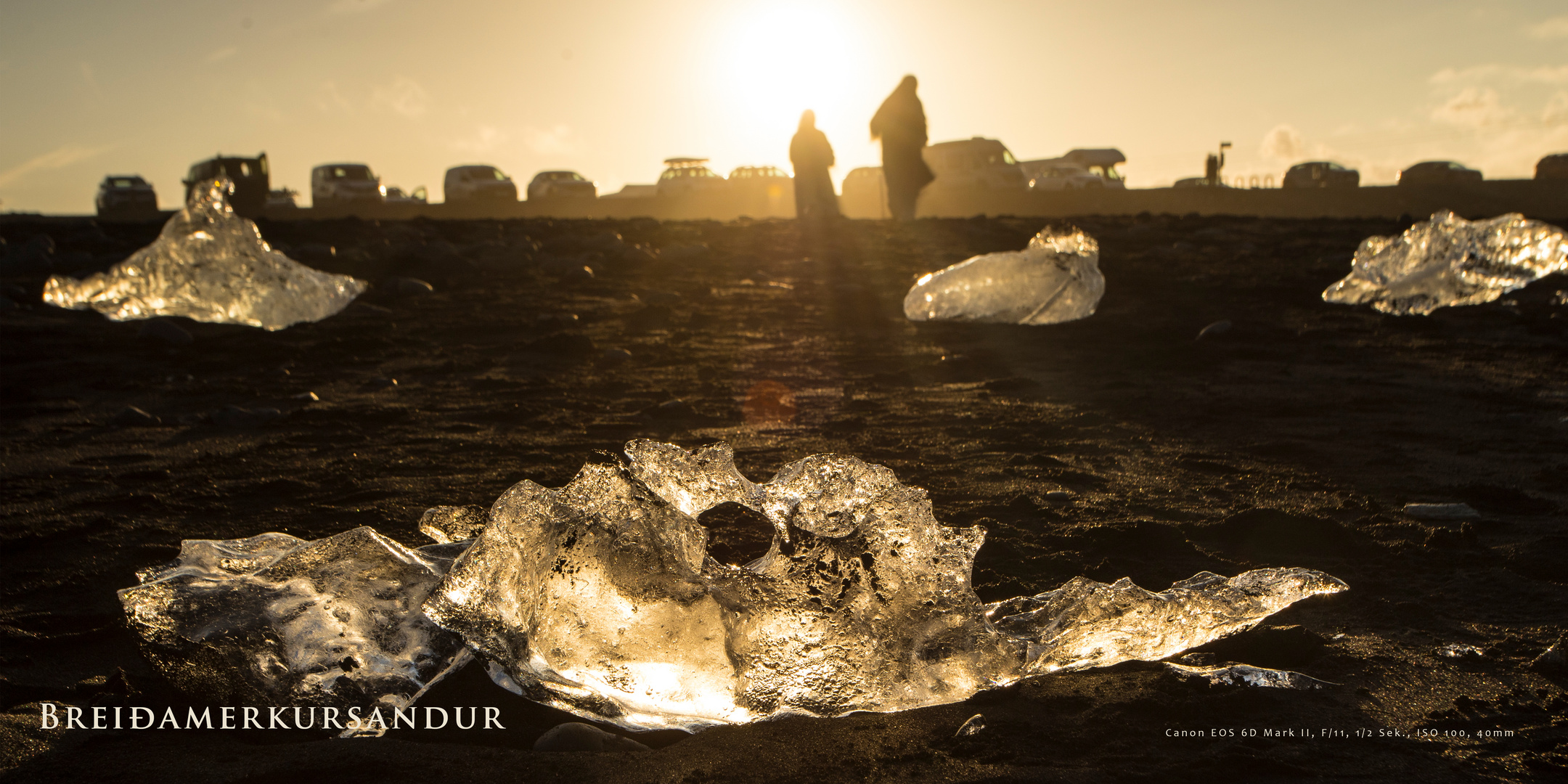 Der Diamond Beach mal etwas anders fotografiert