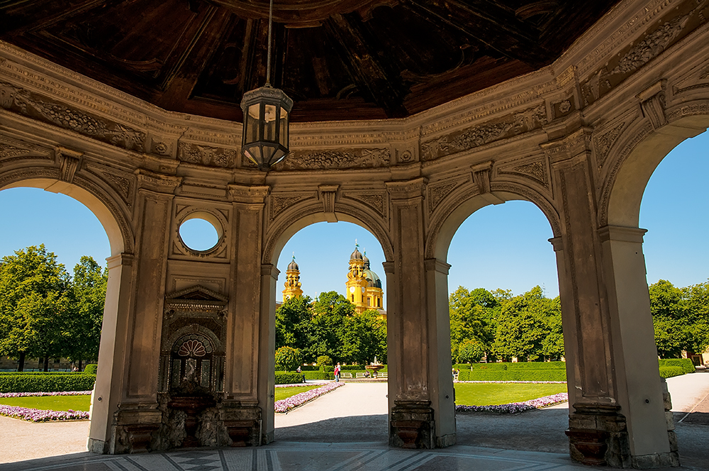 Der Dianatempel im Münchner Hofgarten