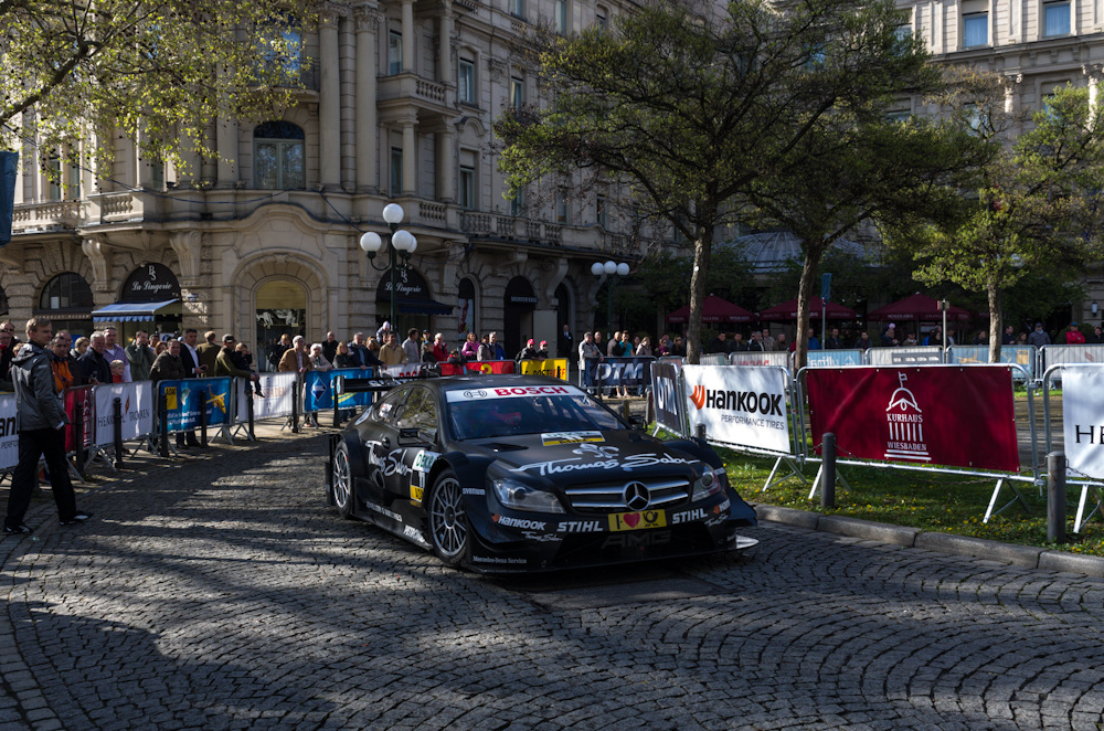 Der diesjährige DTM-Bolide von G. Paffett