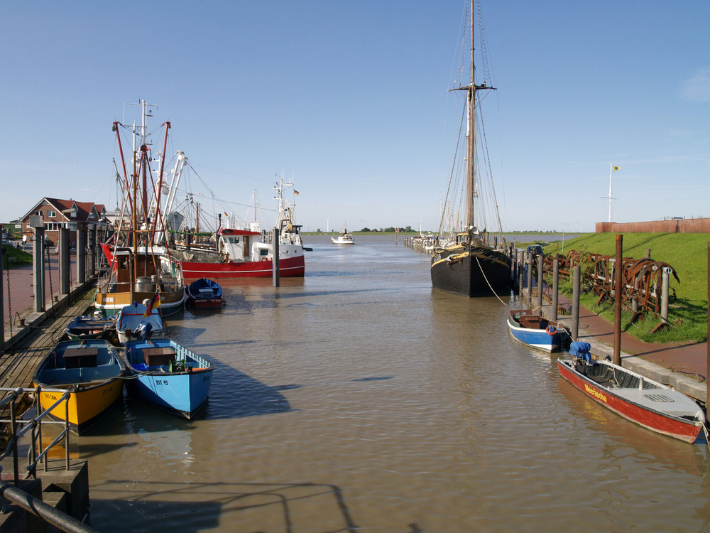 Der Ditzumer Hafen