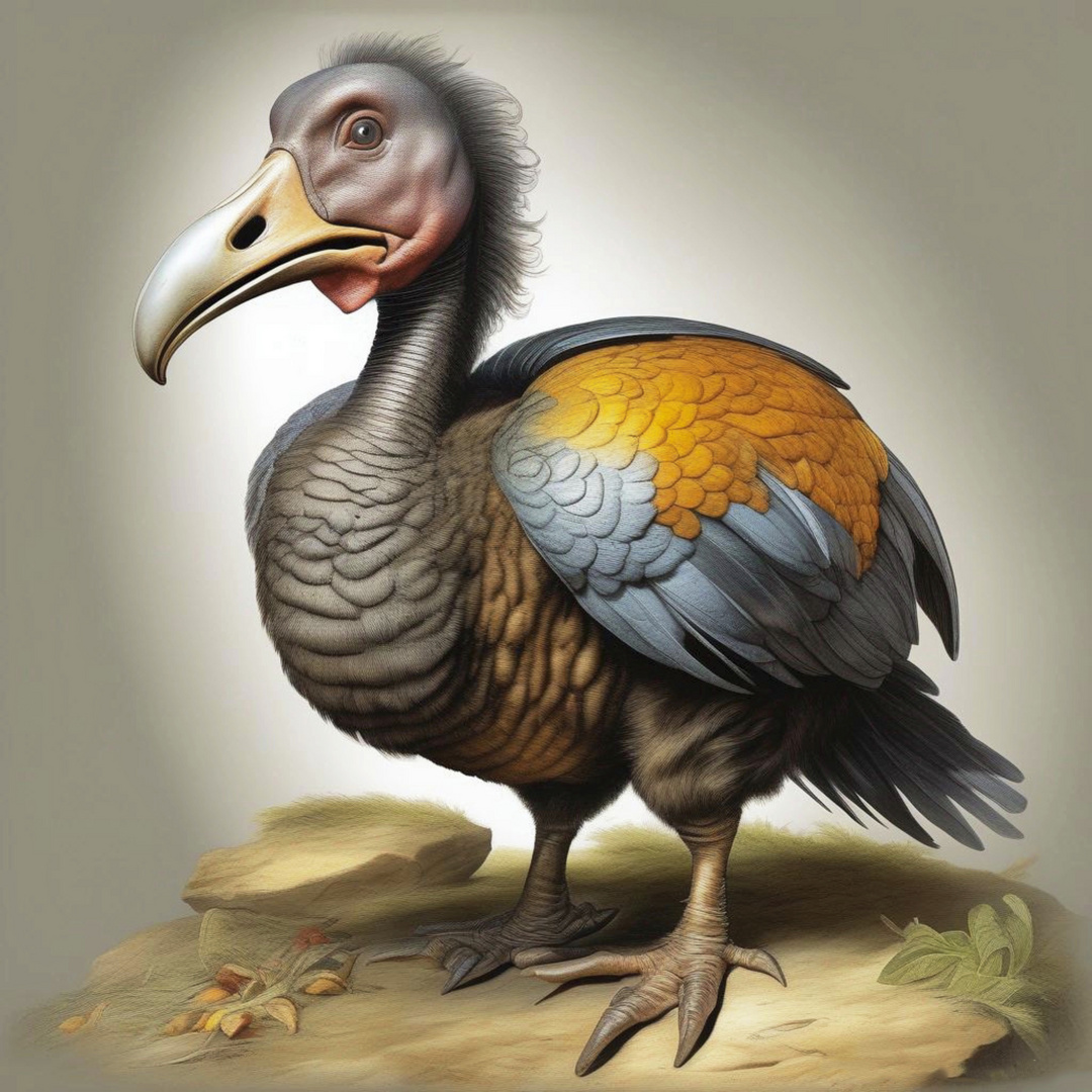 Der Dodo (Raphus cucullatus) 