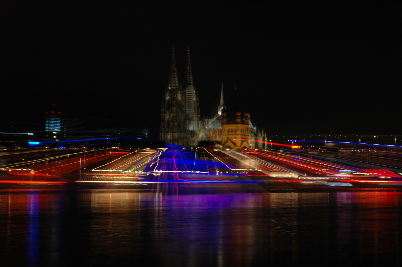 Der Dom bei den Kölner Lichtern