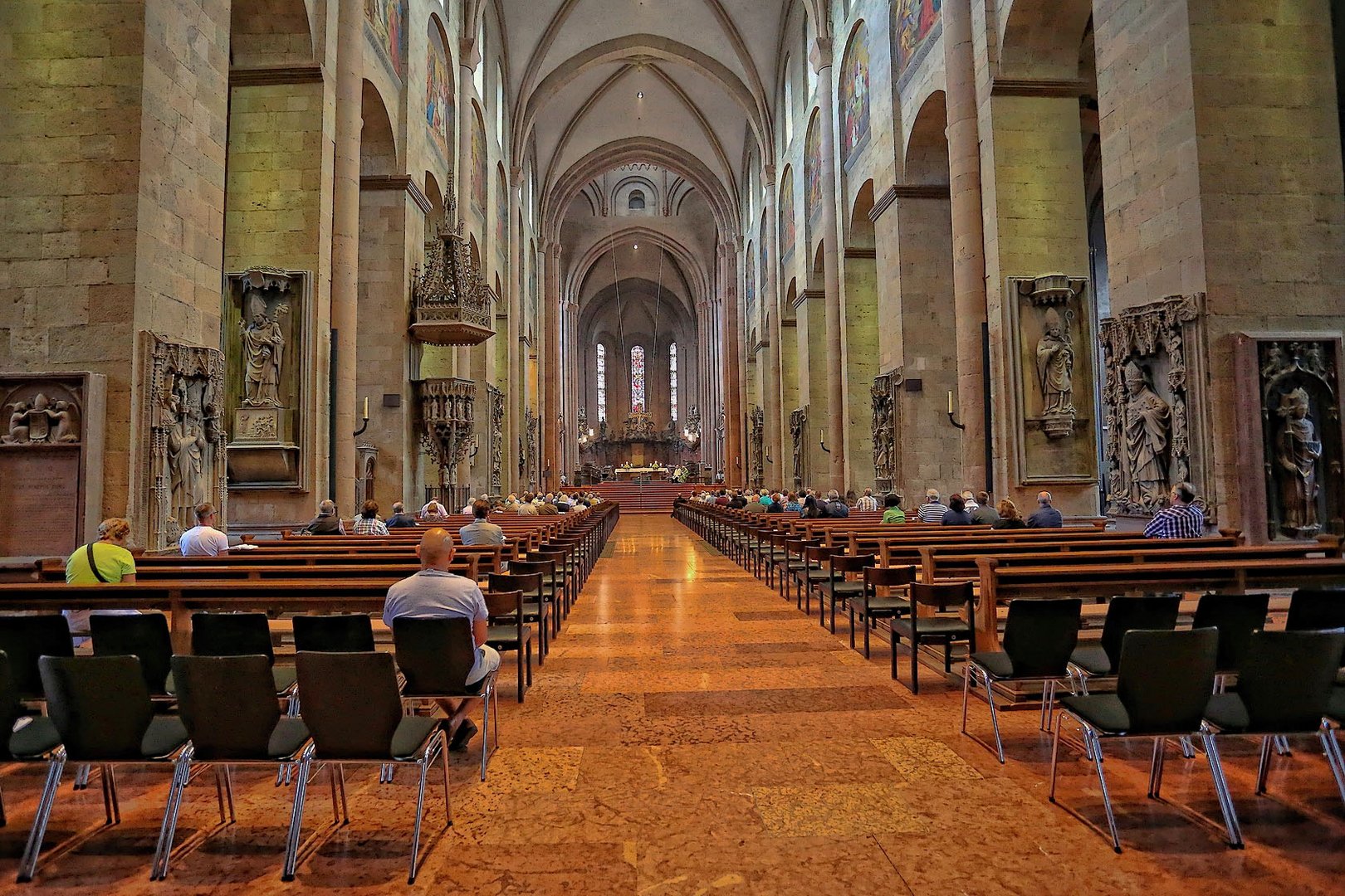 der Dom . Heute in Mainz