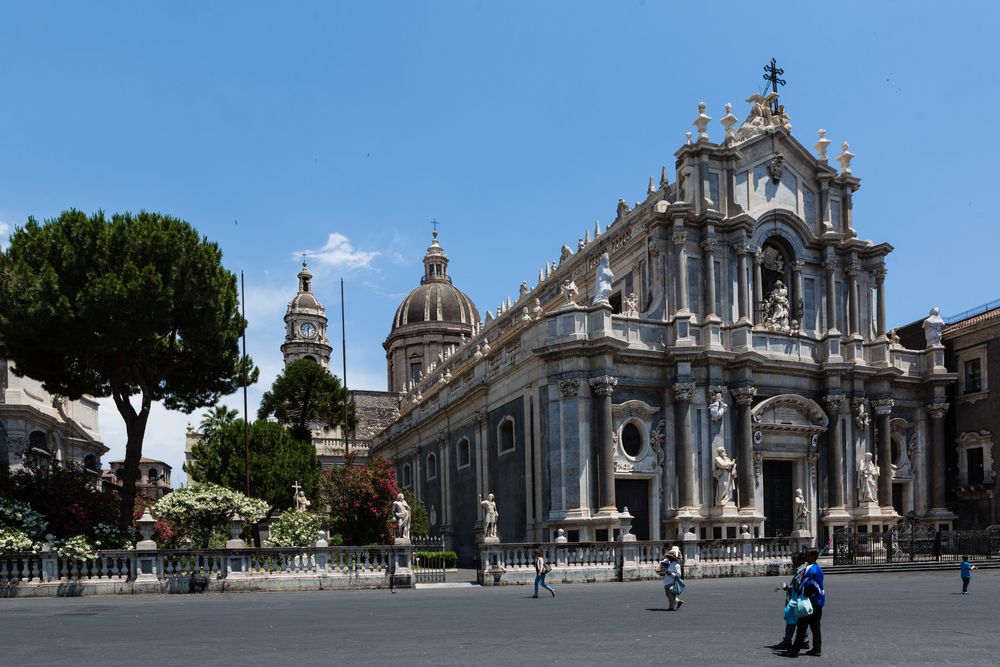 Der Dom in Catania...