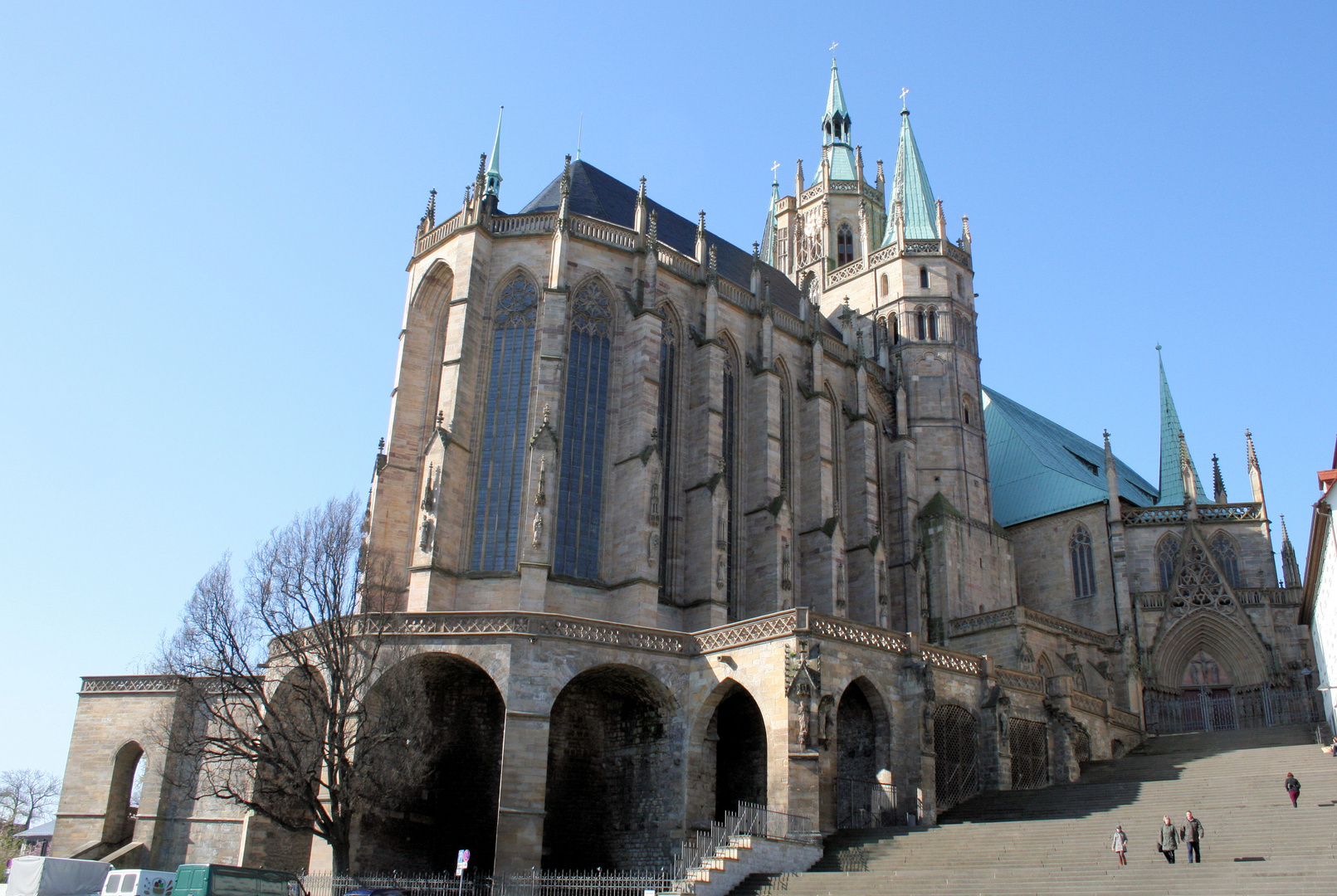 Der Dom in Erfurt