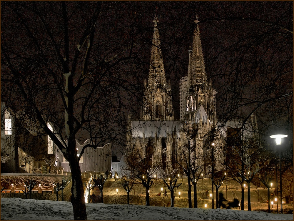 Der Dom in Köln im Winter