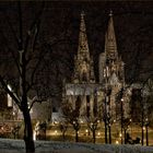 Der Dom in Köln im Winter