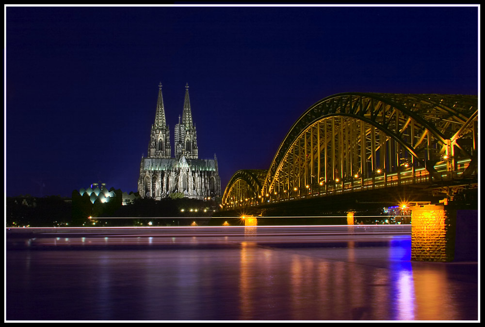 Der Dom mit der Hohenzollernbrücke