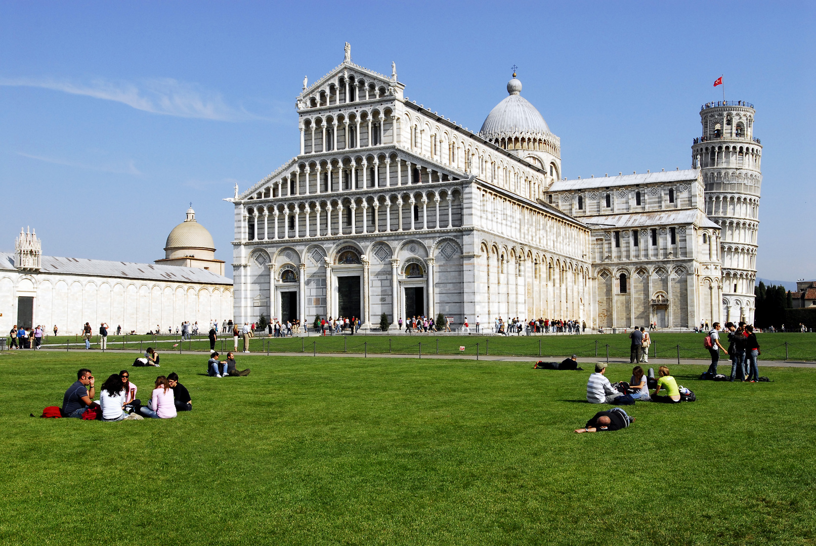 Der Dom Santa Maria Assunta ist eine Kirche in Pisa...