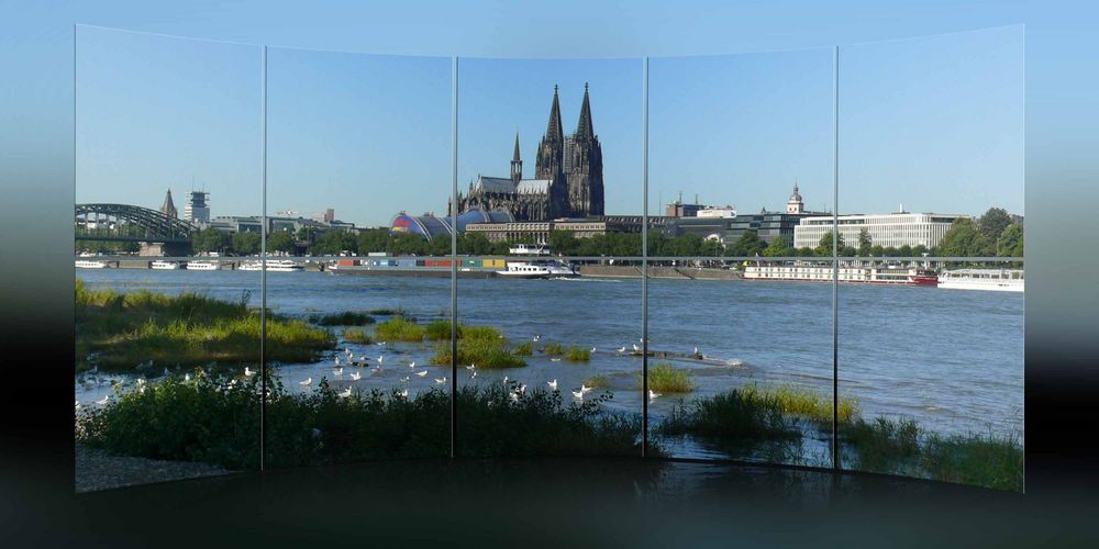 Der Dom steht in Köln immer im Mittelpunkt