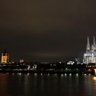 der Dom umnd St. Martin bei Nacht