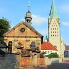 Der Dom und die Georgisch Orthodoxe Kirche in Paderorn