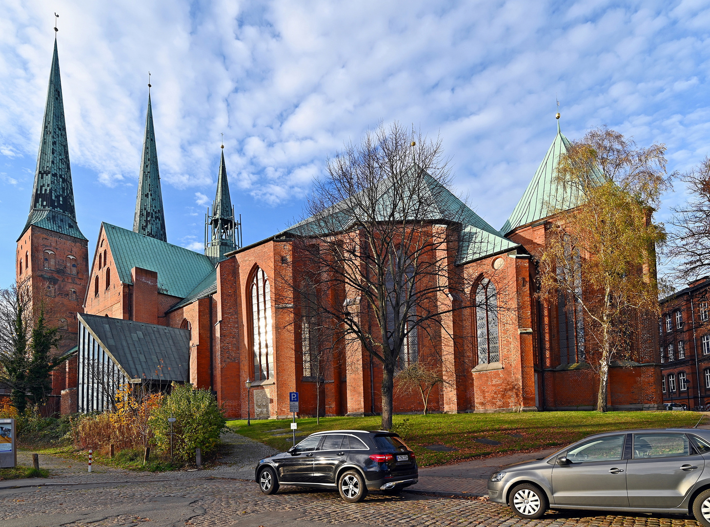 Der Dom zu Lübeck im November 2020