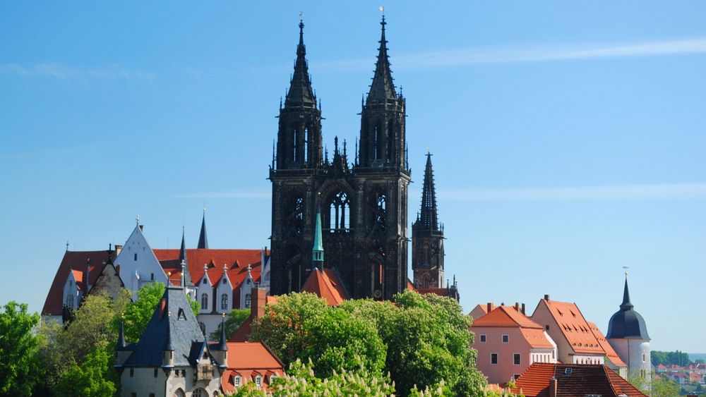 Der Dom zu Meißen im Tageslauf - 10:39 Uhr