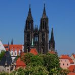 Der Dom zu Meißen im Tageslauf - 14:41 Uhr