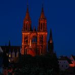 Der Dom zu Meißen im Tageslauf - 21:15 Uhr