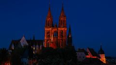 Der Dom zu Meißen im Tageslauf - 21:15 Uhr