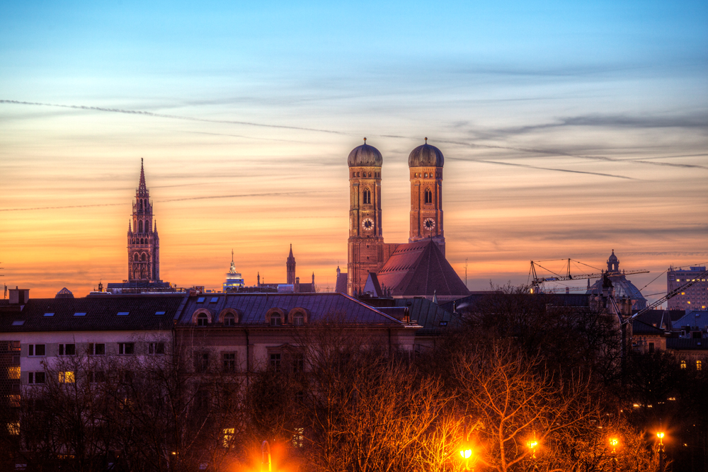 Der Dom zu Unserer Lieben Frau in der Münchner Altstadt