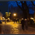 der Domplatz am Abend