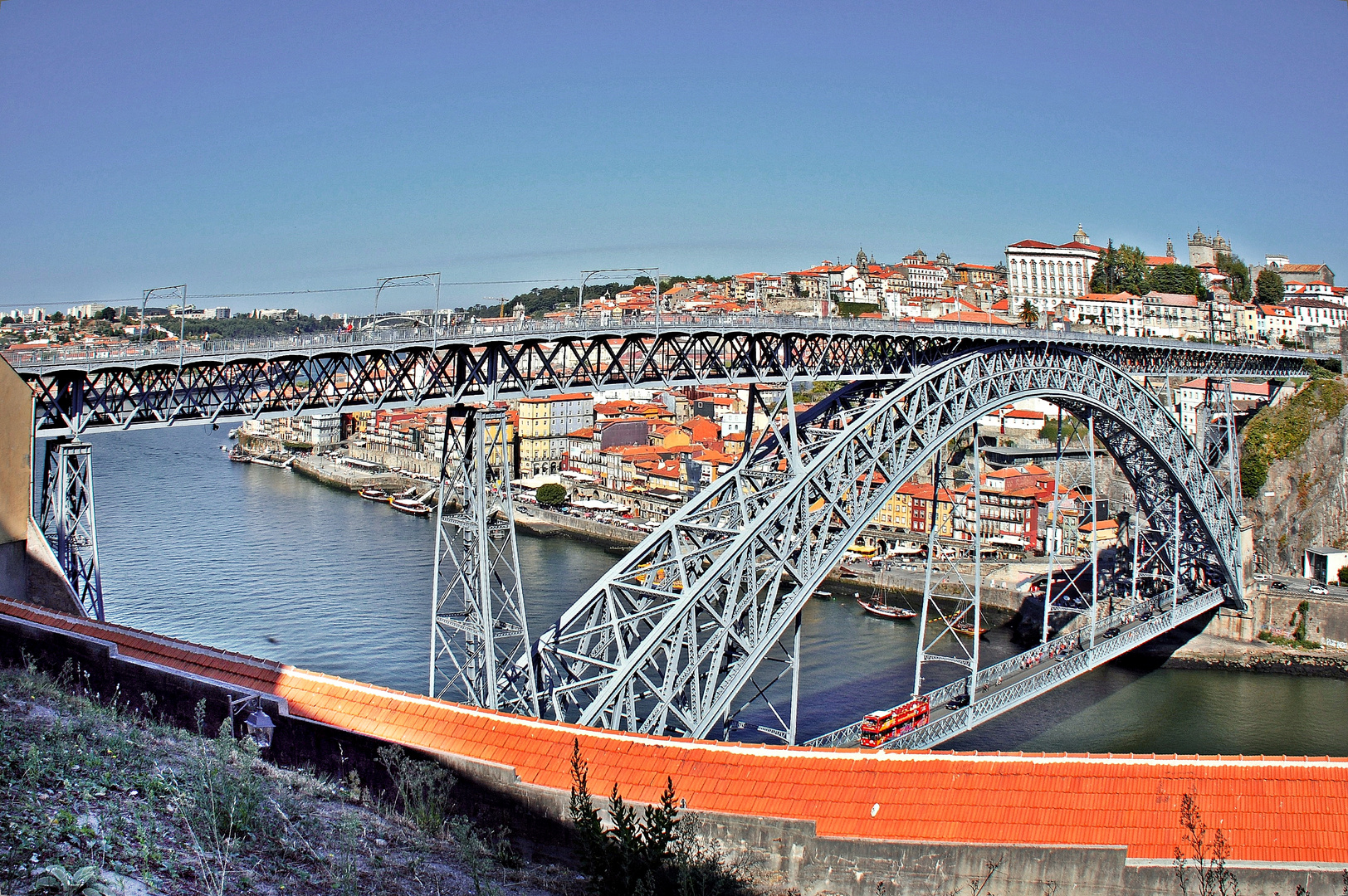 Der doppelstöckige  „Ponte de Dom Luís I."