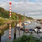 Der doppelte Leuchtturm in Hamburg Blankenese...