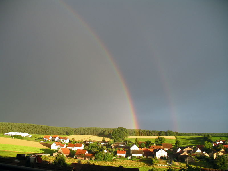 Der doppelte Regenbogen