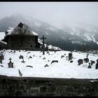 Der Dorf Friedhof