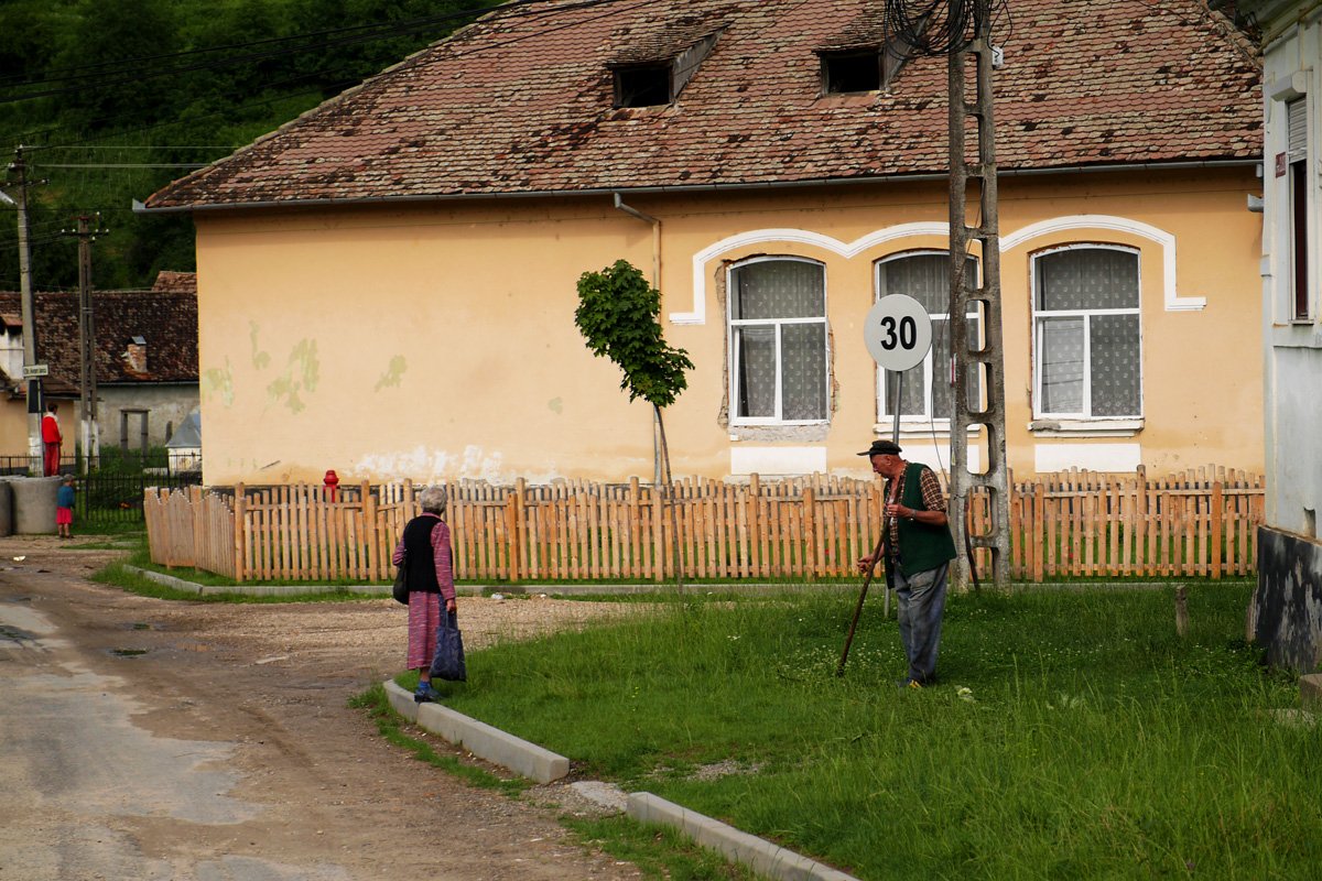 der Dorfplatz