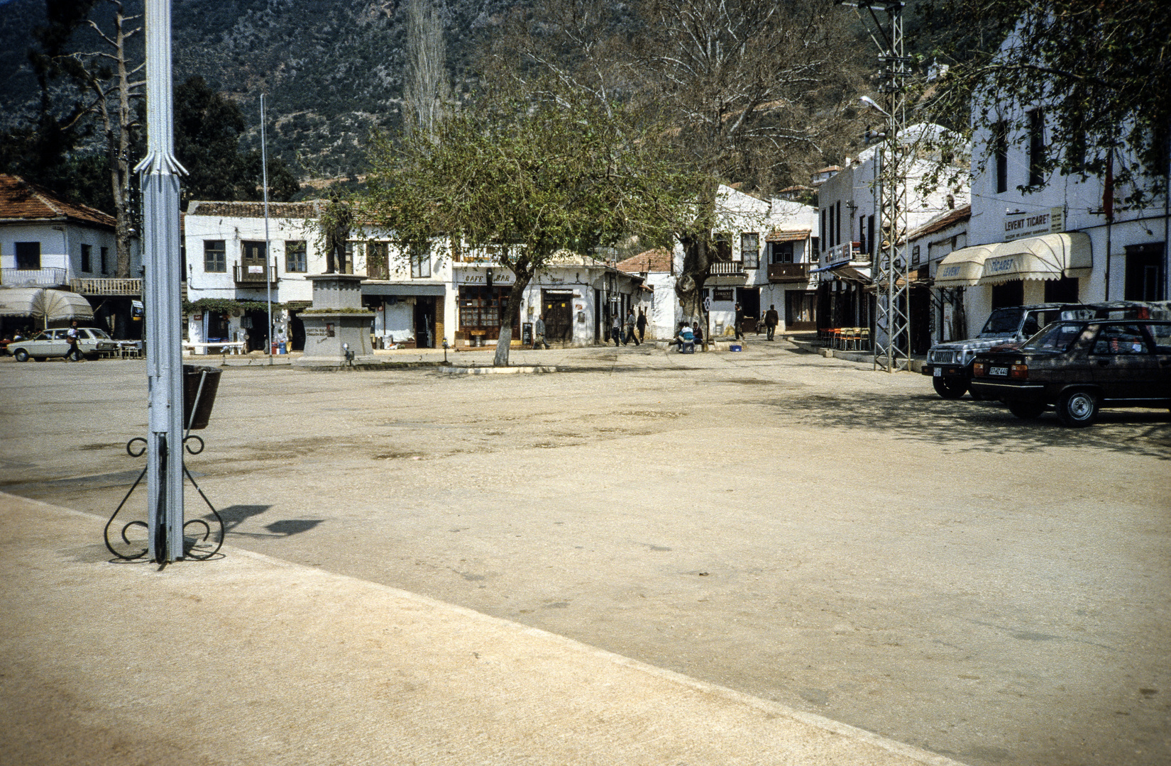 Der Dorfplatz von Kas