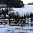 Der Dorfsee im Winter