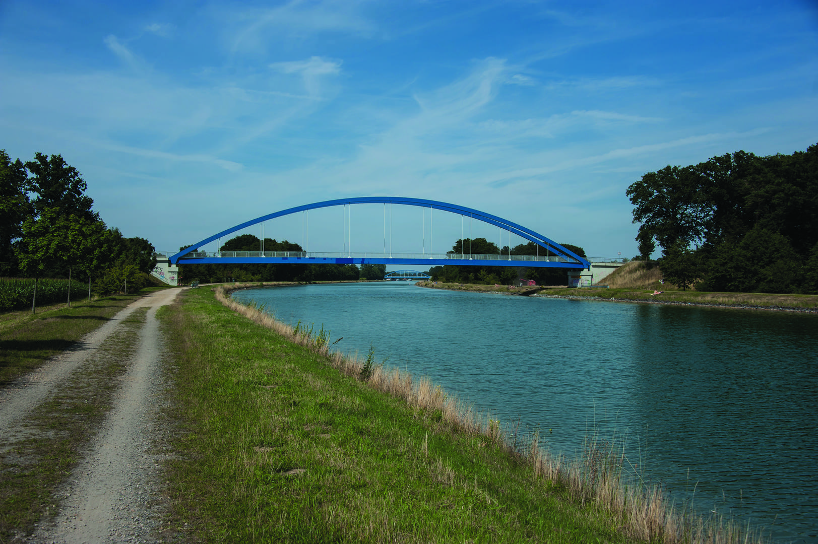 Der Dortmund-Ems-Kanal im Sommer