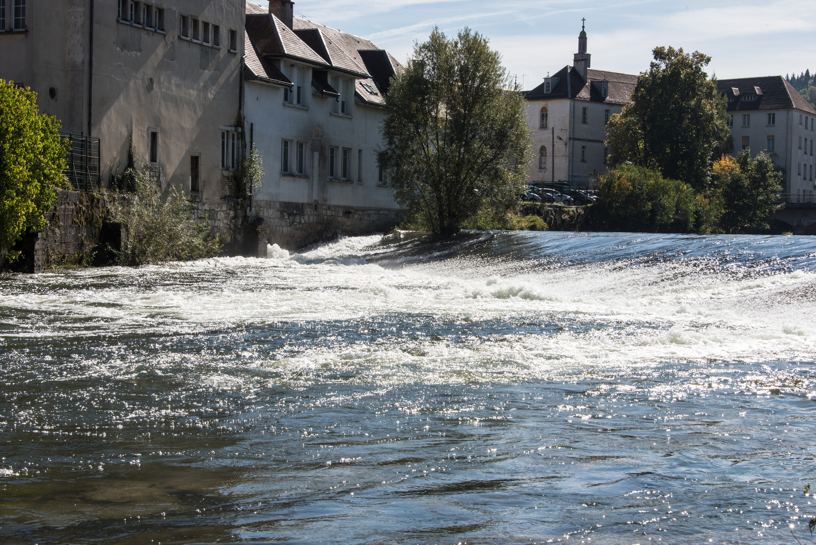 Der Doubs in Pontarlier