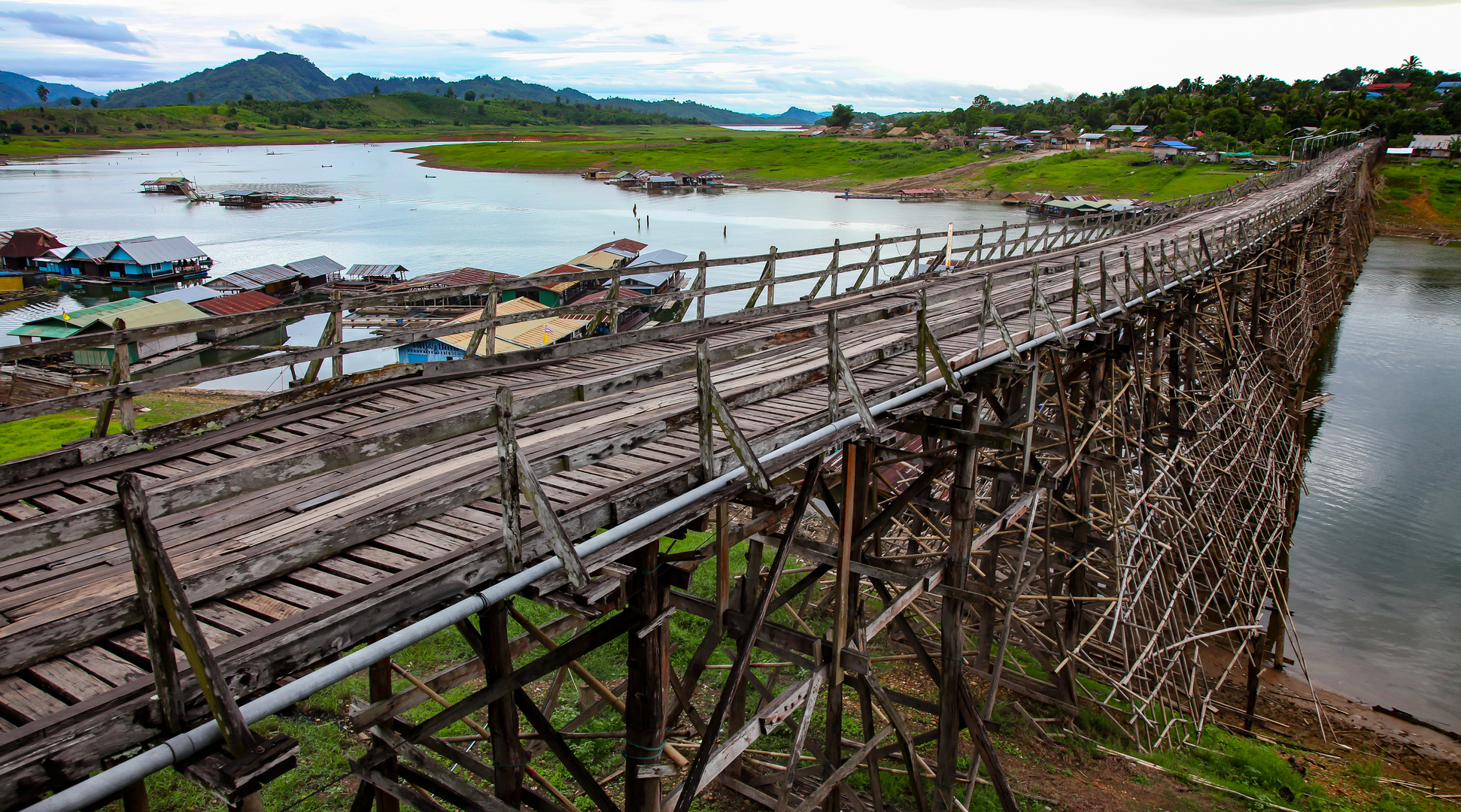 Der Drei-Pagoden-Pass in Thailand