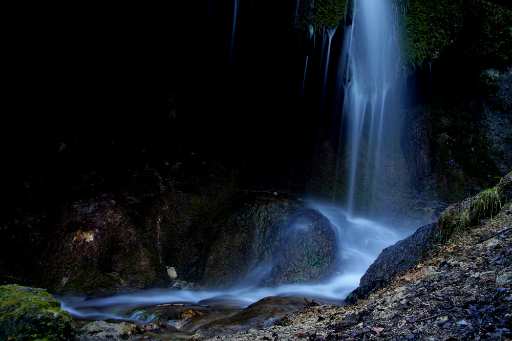 Der Dreimühlen-Wasserfall bei Nohn