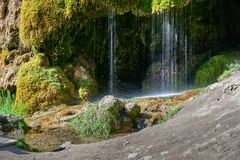 Der Dreimühlen Wasserfall in der Eifel