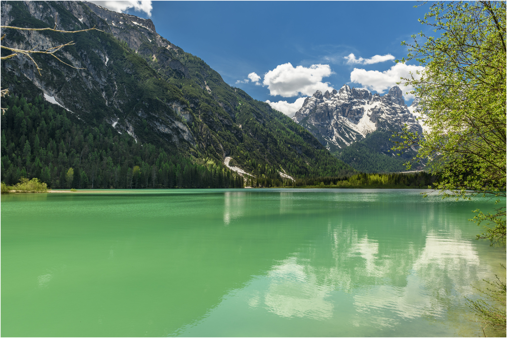 Der Dürrensee, Dolomiten, Südtirol