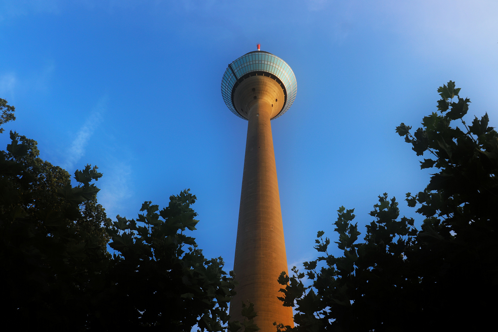 Der Düsseldorfer Rheinturm