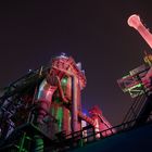 Der Duisburger Landschaftspark unterm Sternenhimmel