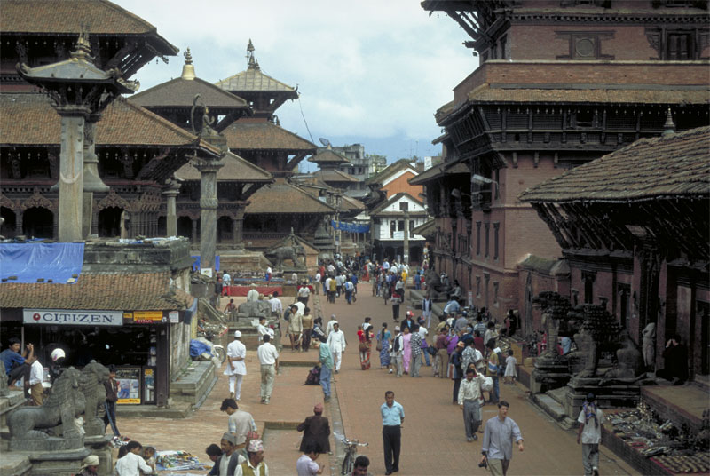 Der Durbar Square in Patan