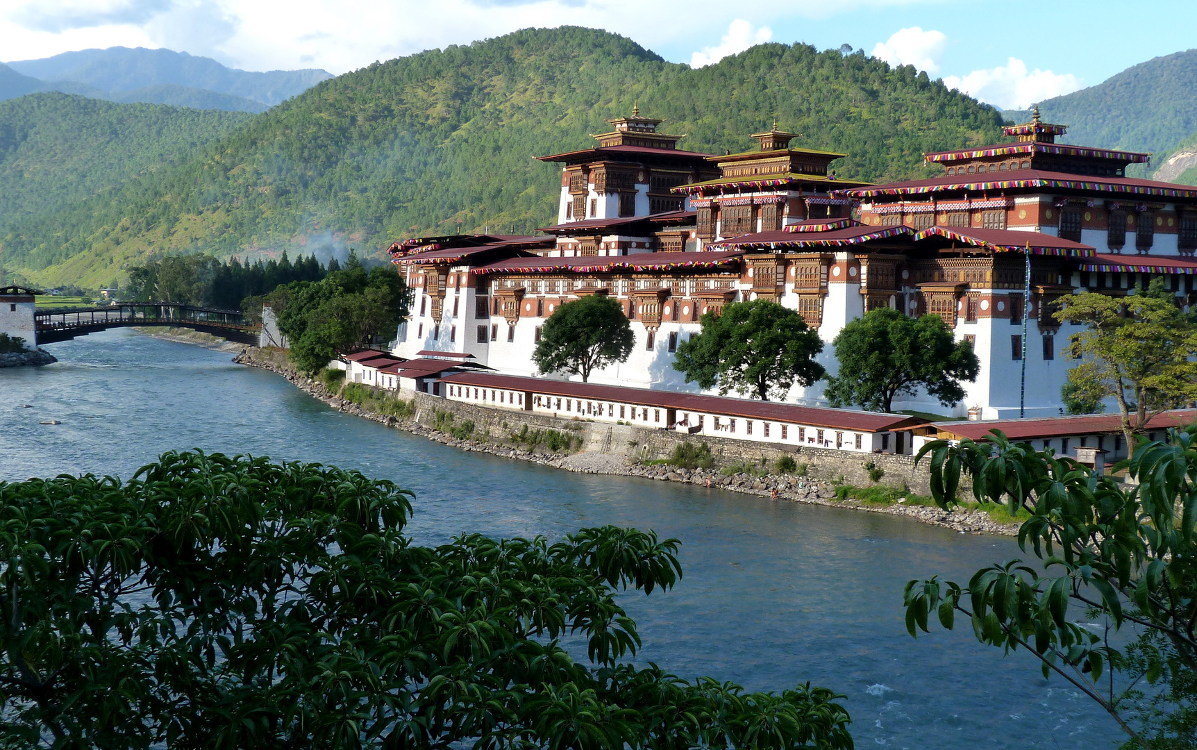 Der Dzong von Punakha