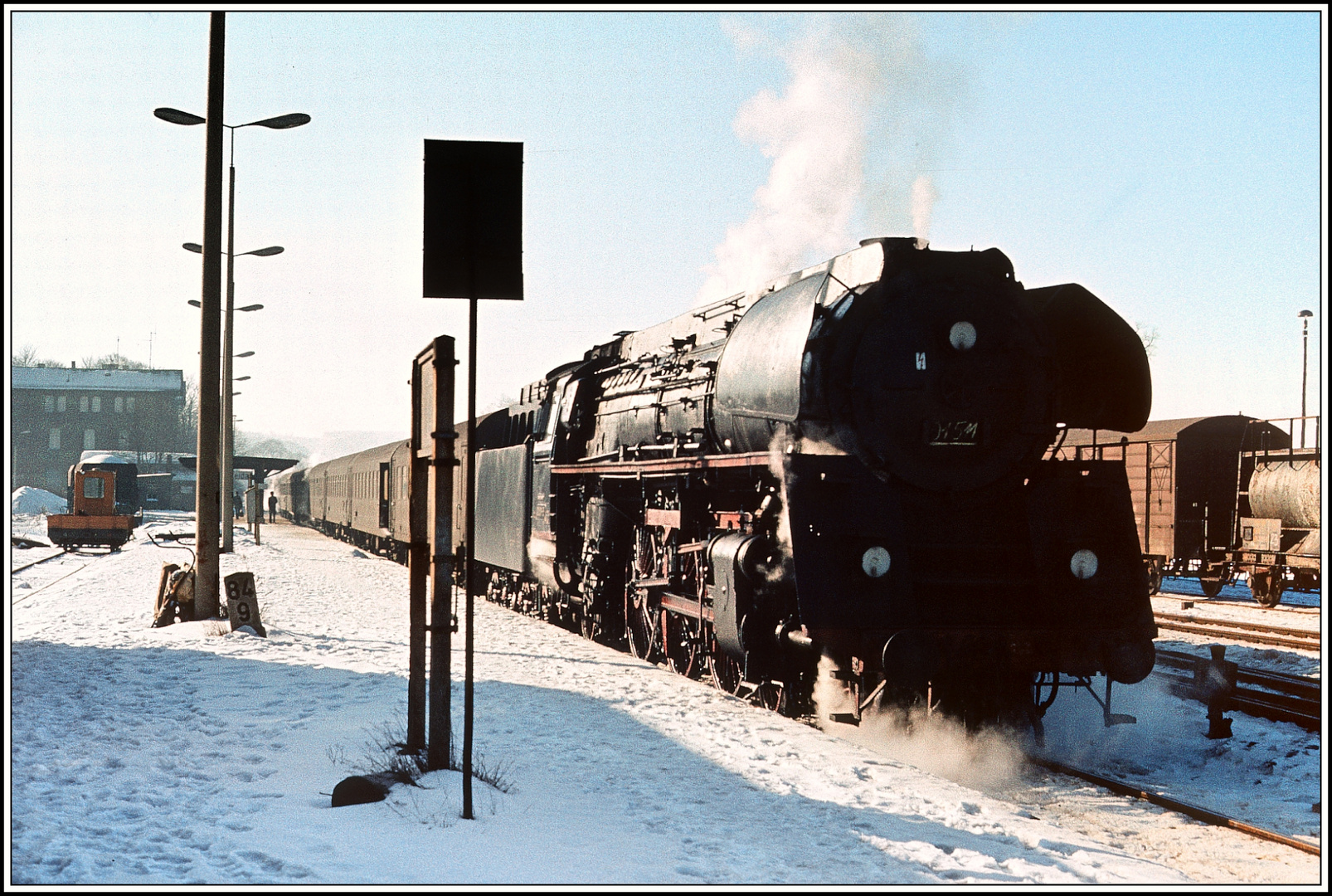 Der E 802 in Weida nur 25 Tage vorher und der kleine Unterschied